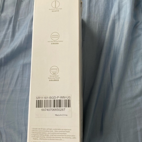 Foldable mobile phone holder multifunction box with full light cooking videos - Picture 6 of 12